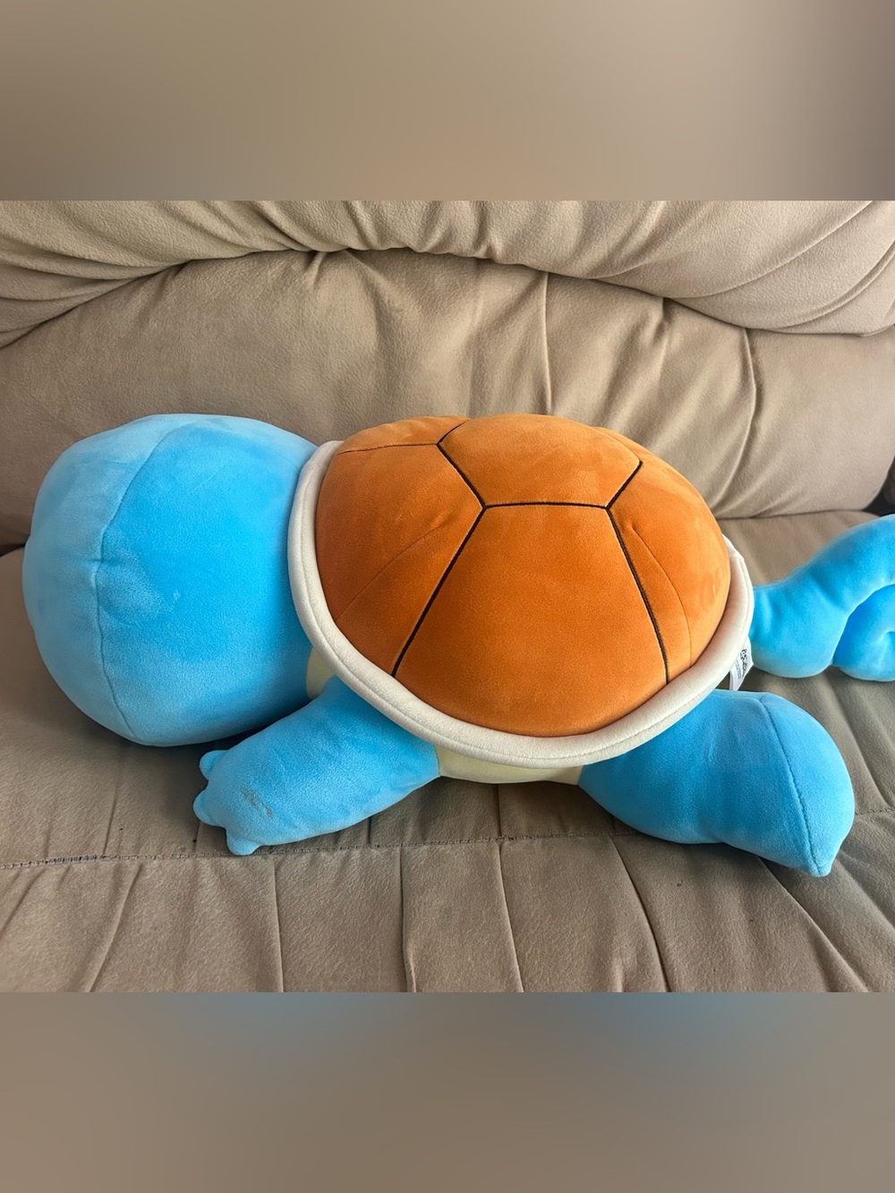 Pokémon Squirtle 22” Sleeping Buddy Jazwares Plush Stuffed Animal Pillow NWOT